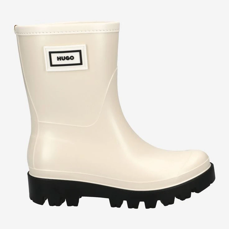 Hugo Art. 50475454 111 Athena Bootie - White - Image 3