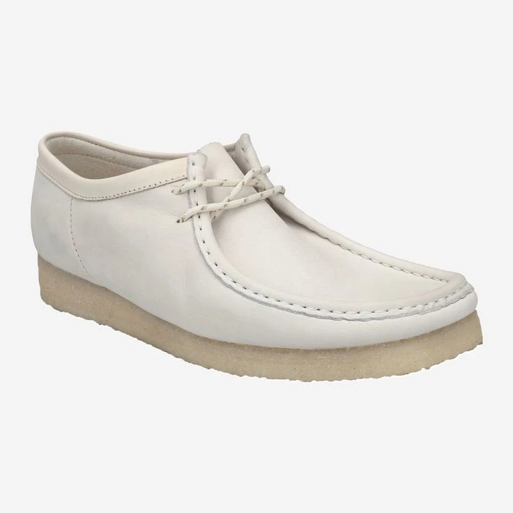 Clarks Art. Wallabee - White - Image 2