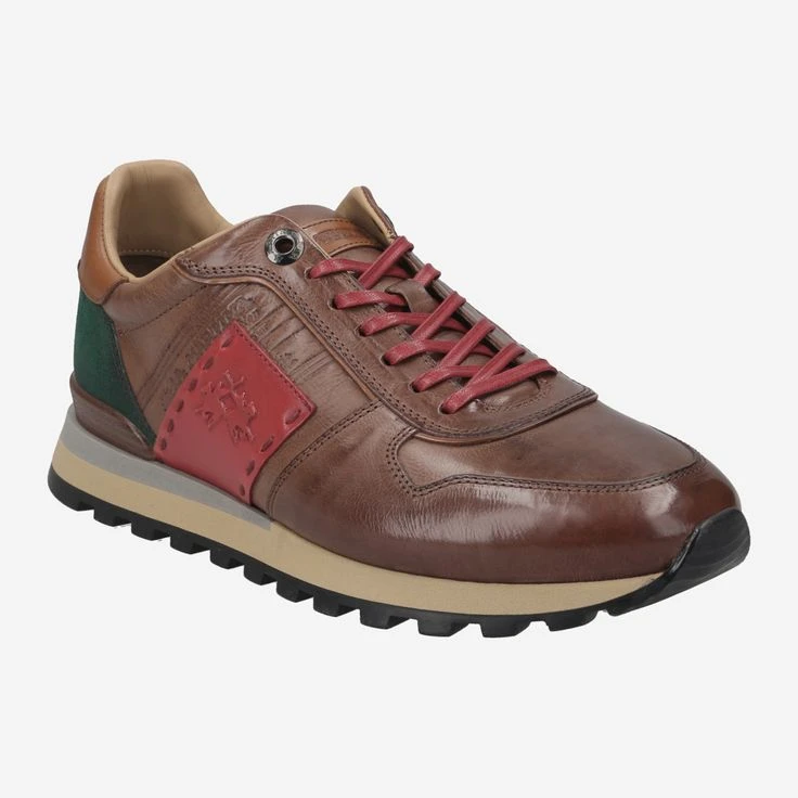 La Martina Art. SCARPA MARRONE ROSSO - Brown