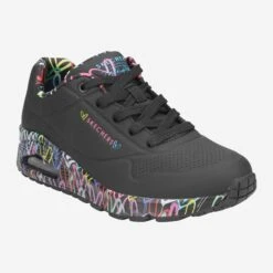 Skechers Art.  UNO LOVING LOVE - Black