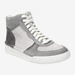 Clarks Art. CraftCup Mid 26167376 4 - Gray, Combined