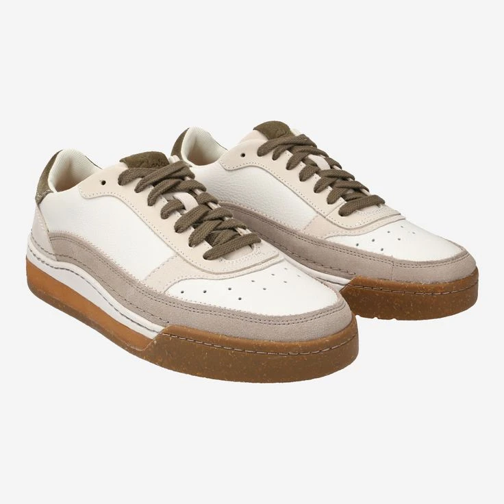 Clarks Art. CraftCourtLace - White,combined