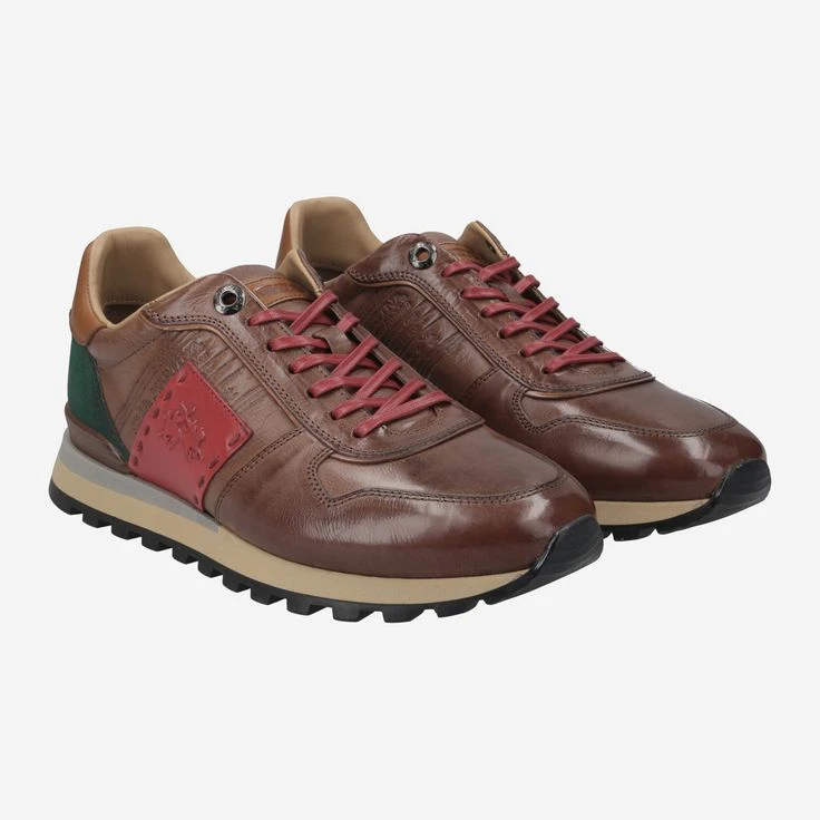 La Martina Art. SCARPA MARRONE ROSSO - Brown - Image 2