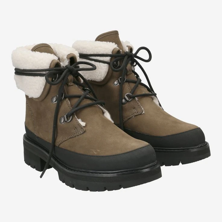 Clarks Art. Orianna Turn - Green/ Olive Green