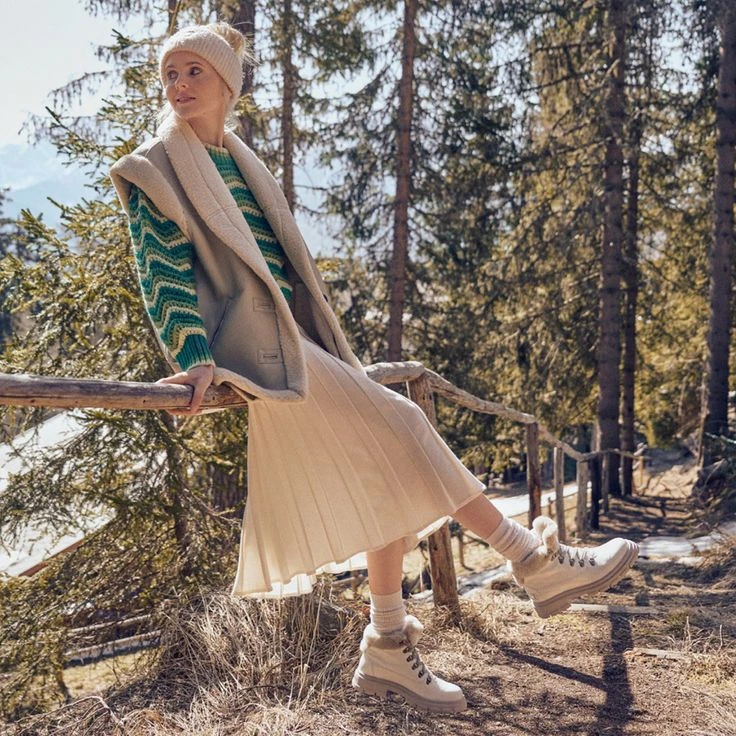 Candice Cooper Art. CHADO HIKE FUR - White - Image 6