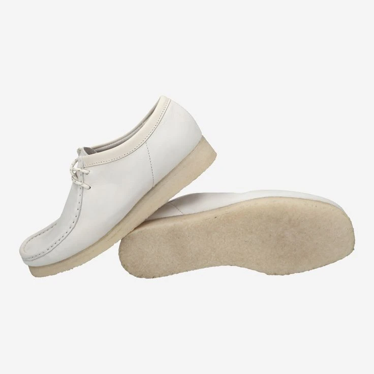 Clarks Art. Wallabee - White - Image 4