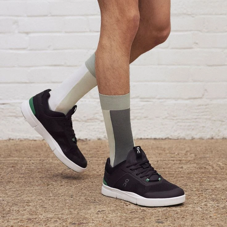 On Running Art. 3MD11471092 The Roger Spin - Black / Green - Image 7