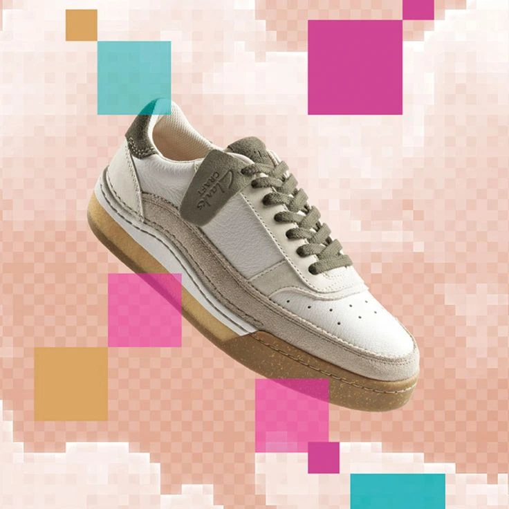 Clarks Art. CraftCourtLace - White,combined - Image 7